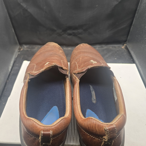 Merrell Men\'s‎ Brown Leather Slip-On Loafers main image 6